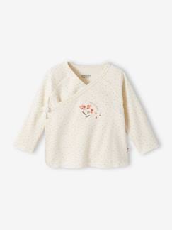Bebé 0-36 meses-T-shirts-Casaco em interlock, para recém-nascido, BASICS