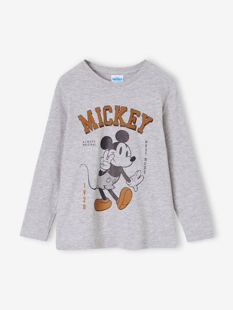 Camisola Mickey® da Disney, mangas compridas, para criança cinza mesclado 