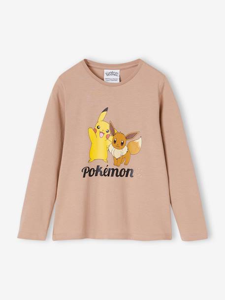 Camisola Pokémon®, de mangas compridas, para criança bege 