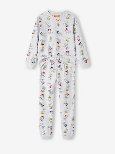 Pijama Patrulha Pata®, para criança cinza mesclado 