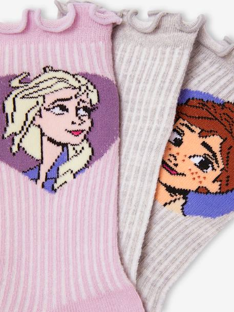Lote de 3 pares de meias Frozen da Disney®, para criança 0038 