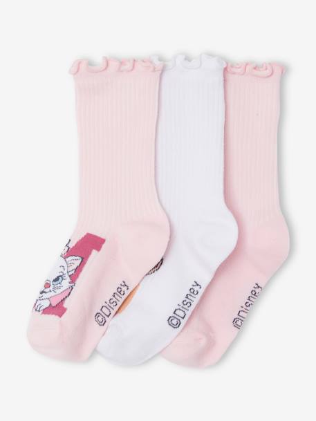 Lote de 3 pares de meias Disney® Animals rosa-pálido 