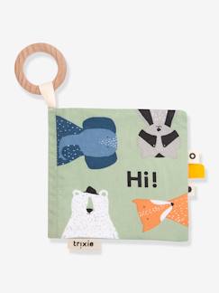 Brinquedos-Primeira idade-Bonecos-doudou, peluches e brinquedos em tecido-Livro em tecido - 4 animais - TRIXIE