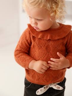 Bebé 0-36 meses-Camisolas, casacos de malha, sweats-Camisola aos losangos, para bebé