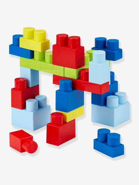 Rolly, blocos de construção, 40 peças - Les Maxi - ECOIFFIER azul+rosa 