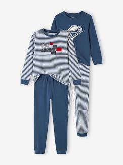 Menino 2-14 anos-Pijamas-Lote de 2 pijamas "carros", para menino