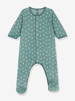 Bebé 0-36 meses-Pijama às estrelas, em veludo, para bebé, da Petit Bateau