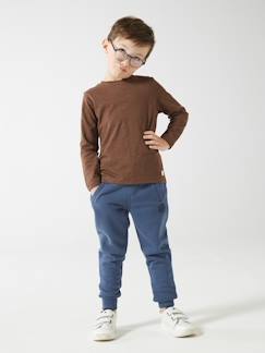 Menino 2-14 anos-Calças-Calças de desporto em moletão, para menino
