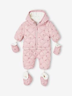 Toda a Seleção-Bebé 0-36 meses-Blusões, ninhos-Macacões-Macacão 2 em 1, com luvas e sapatinhos, para bebé