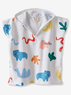 Têxtil-lar e Decoração-Roupa de banho-Capas de banho-Poncho personalizável, para bebé, Artista