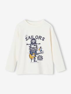 Menino 2-14 anos-T-shirts, polos-Camisola com motivo engraçado "rebel pirate", para menino