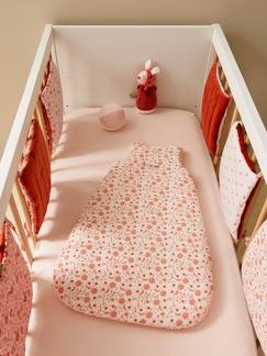 Têxtil-lar e Decoração-Roupa de cama bebé-Contornos de berço-Contorno de berço/contorno de parque modulável, tema Happy Bohème