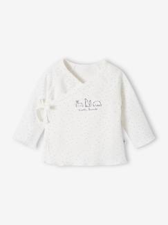 Bebé 0-36 meses-T-shirts-Casaco em algodão biológico, para recém-nascido