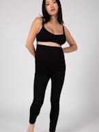 Leggings para grávida, de cintura subida, eco-friendly preto 