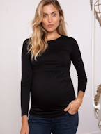 Camisola para grávida, eco-friendly, Line Ls da ENVIE DE FRAISE preto 
