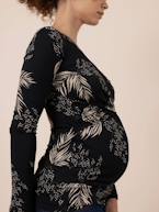 Camisola para grávida, Fiona Ls da ENVIE DE FRAISE preto estampado 