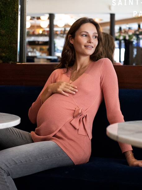 Camisola para grávida, Laurent da ENVIE DE FRAISE terracota 