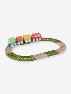 Brinquedos-Jogos de imaginação-Veículos, oficinas, circuitos e comboios-Pista de comboio ECO + - CHICCO