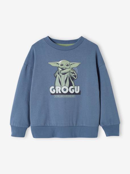 Sweat Star Wars® Grogu, para criança azul-ganga 