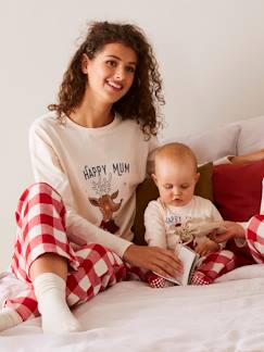 Toda a Seleção-Roupa grávida-Pijamas, homewear-Pijama de Natal para mulher, coleção cápsula "Happy Family"