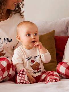 Bebé 0-36 meses-Pijama de bebé, especial Natal, coleção cápsula família