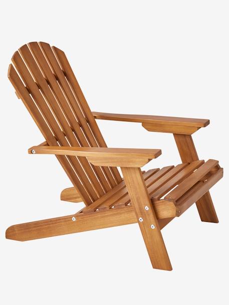 Cadeira Adirondack Montessori, para criança, em madeira madeira 