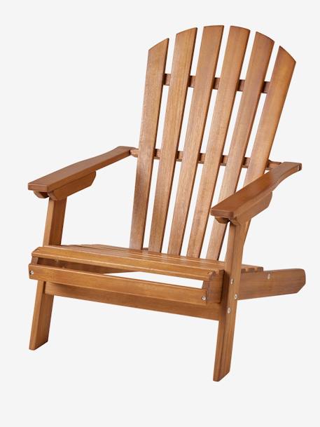 Cadeira Adirondack Montessori, para criança, em madeira madeira 