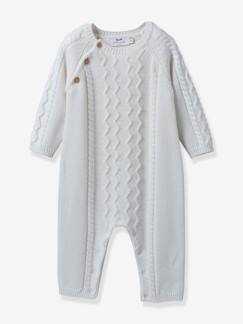 Bebé 0-36 meses-Macacão da CYRILLUS, em lã e caxemira, para bebé