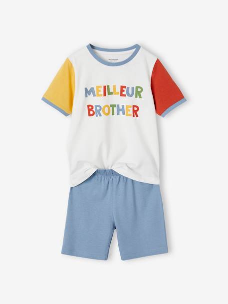 Pijama 'Meilleur Brother', para menino azul-céu 