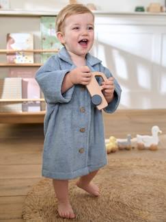 Têxtil-lar e Decoração-Roupa de banho-Roupões-Roupão modelo camisa personalizável, com algodão reciclado, para criança