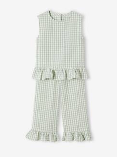 Preparar a chegada do bebé - Homewear Futura mamã-Menina 2-14 anos-Conjunto blusa + calças 7/8, para menina