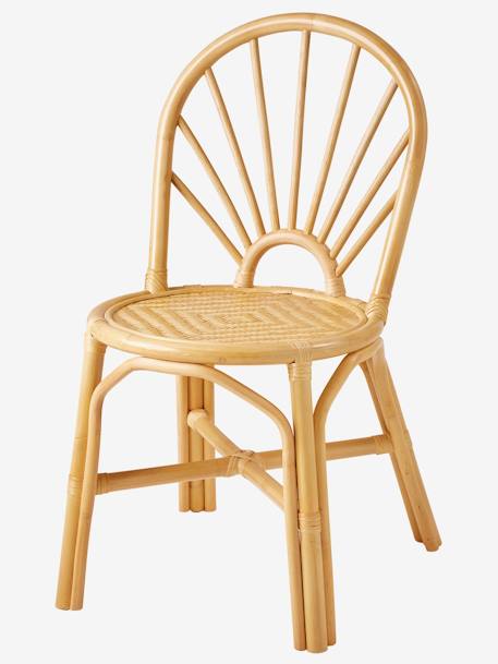 Cadeira em rattan, Sol madeira 