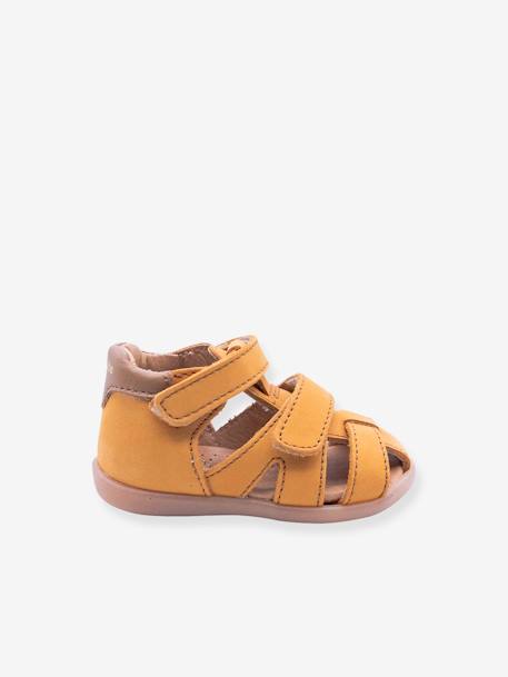 Sandálias em pele, 4019B032 da Babybotte®, para bebé amarelo 