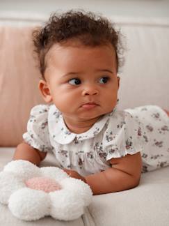 Bebé 0-36 meses-T-shirt florida, de mangas curtas, para bebé