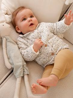 Bebé 0-36 meses-Casaco em gaze de algodão, para bebé