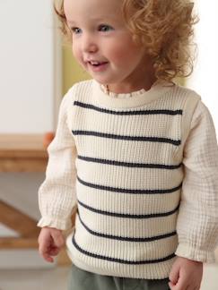 Bebé 0-36 meses-Camisolas, casacos de malha, sweats-Camisola 2 em 1, para bebé