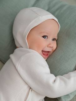 Bebé 0-36 meses-Conjunto macacão e gorro, para recém-nascido