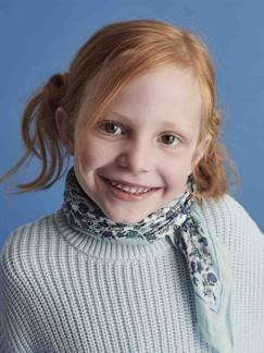 Menina 2-14 anos-Camisolas, casacos de malha, sweats-Camisolas malha-Camisola em canelado inglês, para menina