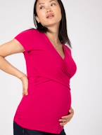 Top para grávida, eco-friendly, Fiona da ENVIE DE FRAISE rosa-framboesa 