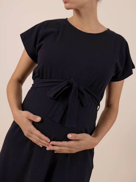 Camisa de dormir para grávida, Adina da ENVIE DE FRAISE preto 