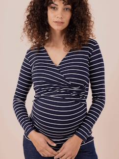 Roupa grávida-T-shirts, tops-Top para grávida, eco-friendly, Fiona da ENVIE DE FRAISE