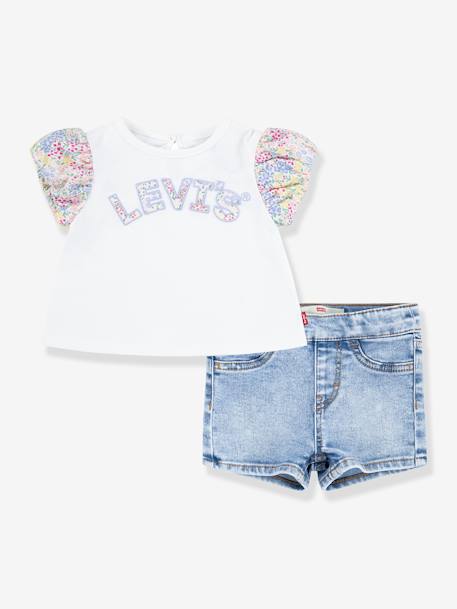 Conjunto calções e t-shirt da Levi's®, para bebé 6309 