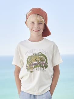Menino 2-14 anos-T-shirts, polos-T-shirts-T-shirt com animal, para menino