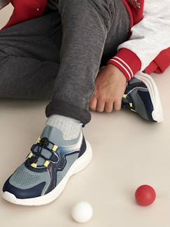 Materiais Reciclados-Calçado-Calçado menino (23-38)-Sapatilhas de desporto, com elástico, rasto grosso, para criança