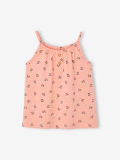 Bebé 0-36 meses-T-shirts-Camisola de cavas às riscas com alças finas, para bebé