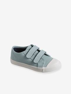 Calçado-Calçado menino (23-38)-Sapatilhas-Sapatilhas em tecido, com barras autoaderentes, para criança