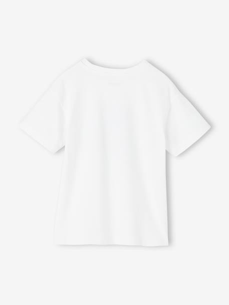 T-shirt astronauta, para menino cru 