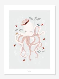 Têxtil-lar e Decoração-Decoração-Póster Lady Octopus, da LILIPINSO