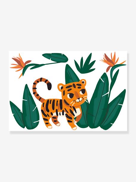 Autocolantes Jungle & Tigre, da LILIPINSO verde 