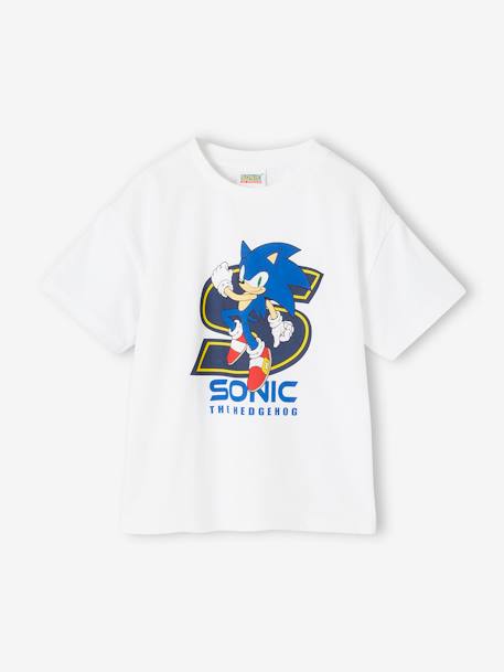 T-shirt Sonic® the Hedgehog, para criança branco 